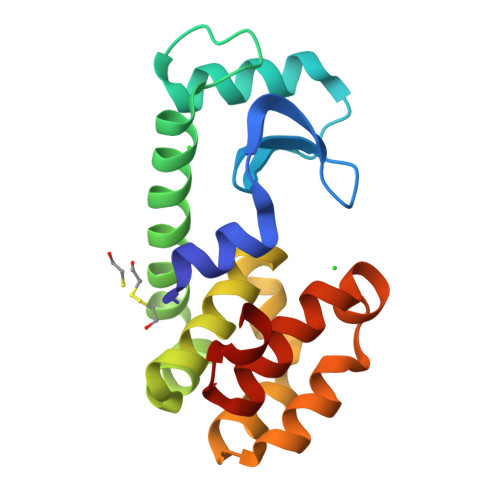 RCSB PDB - 1C6L: T4 LYSOZYME MUTANT C54T/C97A/L99A/F153A IN THE ...