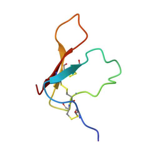 RCSB PDB 1CIX THREE DIMENSIONAL STRUCTURE OF ANTIMICROBIAL PEPTIDE