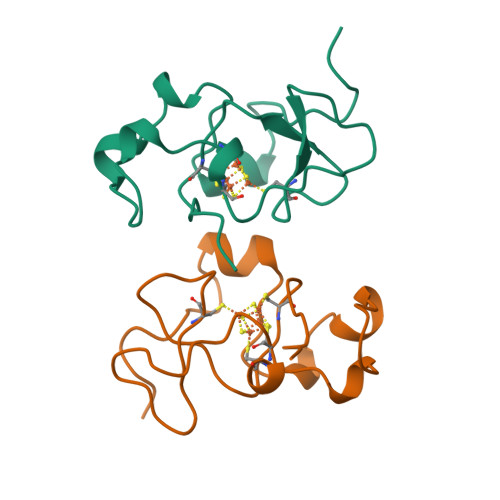 Rcsb Pdb Cku Ab Initio Solution And Refinement Of Two High Potential Iron Protein Structures