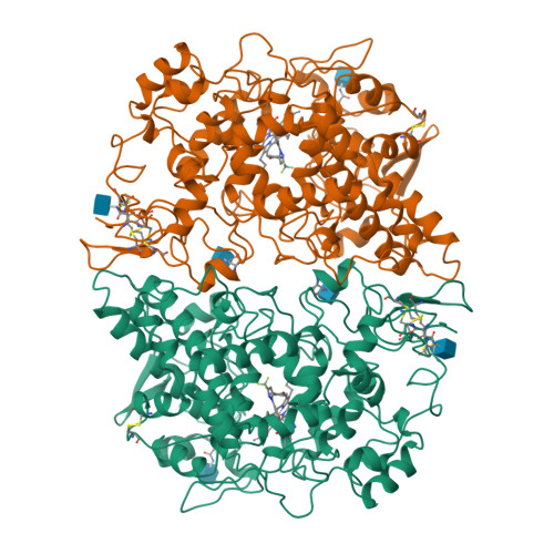 RCSB PDB - 1CX2: CYCLOOXYGENASE-2 (PROSTAGLANDIN SYNTHASE-2) COMPLEXED ...