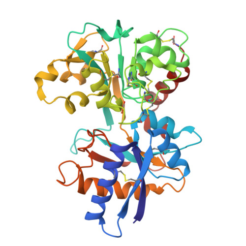 RCSB PDB - 1D3K: HUMAN SERUM TRANSFERRIN