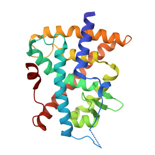 Rcsb Pdb 1dkf Crystal Structure Of A Heterodimeric Complex Of Rar And Rxr Ligand Binding Domains 0636