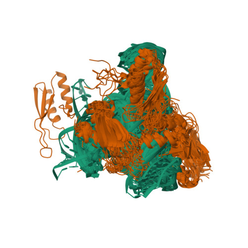 RCSB PDB - 1EKZ: NMR STRUCTURE OF THE COMPLEX BETWEEN THE THIRD 