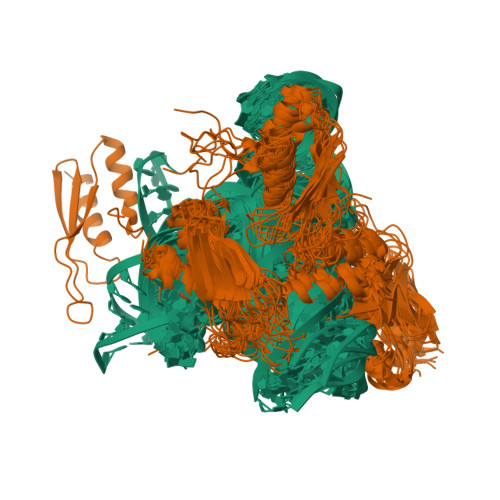 RCSB PDB - 1EKZ: NMR STRUCTURE OF THE COMPLEX BETWEEN THE THIRD 