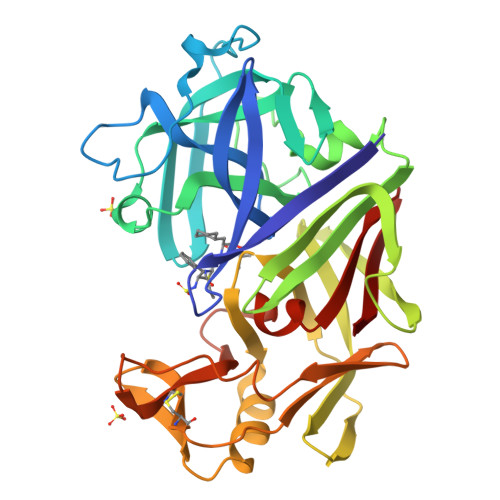 RCSB PDB - 1EPQ: ENDOTHIA ASPARTIC PROTEINASE (ENDOTHIAPEPSIN ...