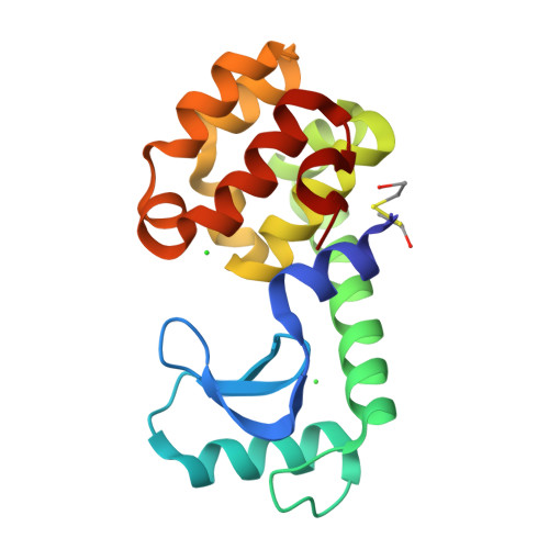 RCSB PDB - 1G0Q: CRYSTAL STRUCTURE OF T4 LYSOZYME MUTANT V149I