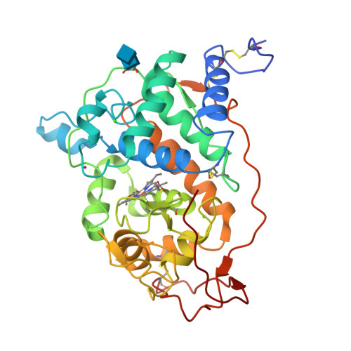 RCSB PDB - 1GZA: PEROXIDASE