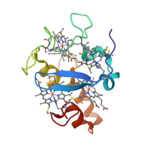 RCSB PDB - 1I77: CYTOCHROME C3 FROM DESULFOVIBRIO DESULFURICANS ESSEX 6