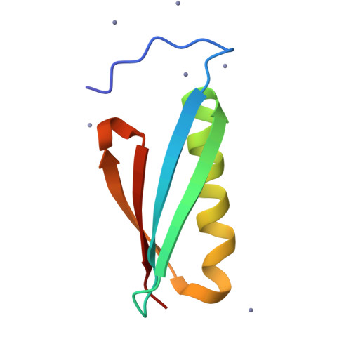 RCSB PDB 1K53 Monomeric Protein L B1 Domain with a G15A Mutation