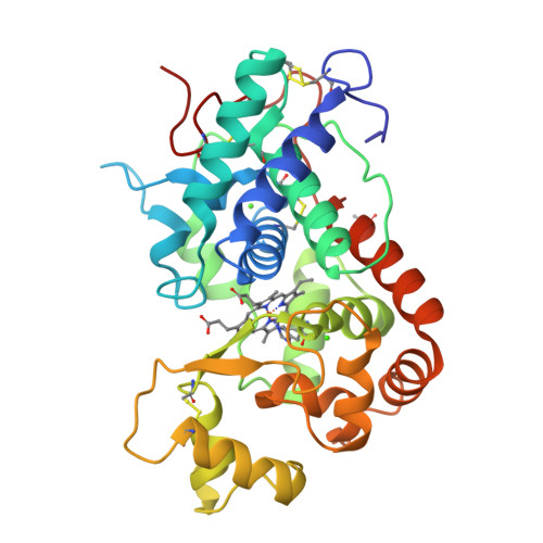 RCSB PDB - 1KZM: Distal Heme Pocket Mutant (R38S/H42E) of Recombinant ...