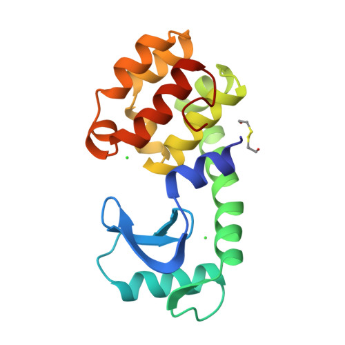 RCSB PDB - 1L76: TOLERANCE OF T4 LYSOZYME TO PROLINE SUBSTITUTIONS ...