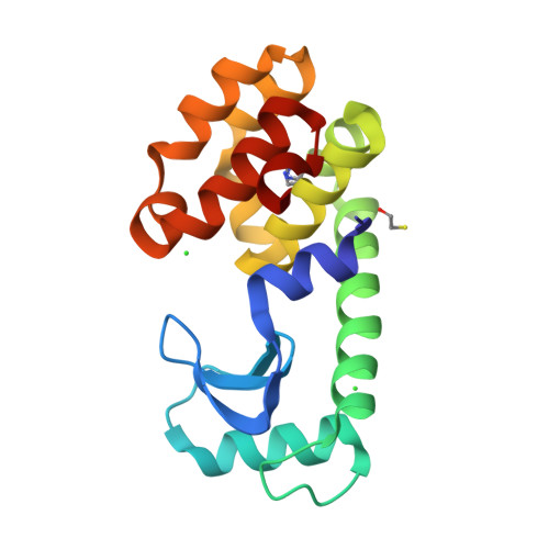 RCSB PDB - 1LI6: T4 lysozyme mutant L99A/M102Q bound by 5-methylpyrrole