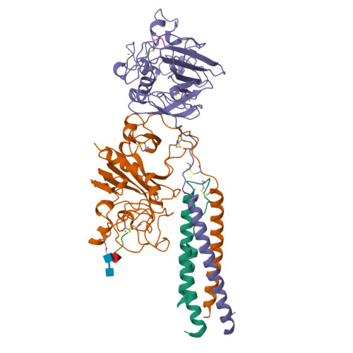 RCSB PDB - 1LTJ: Crystal Structure of Recombinant Human Fibrinogen ...