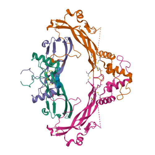 RCSB PDB - 1M4U: Crystal structure of Bone Morphogenetic Protein-7 