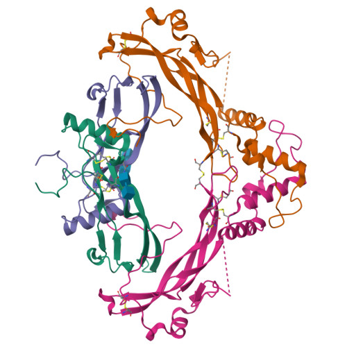 RCSB PDB - 1M4U: Crystal structure of Bone Morphogenetic Protein-7 