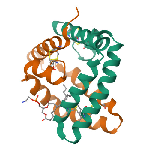 RCSB PDB - 1N69: Crystal Structure Of Human Saposin B