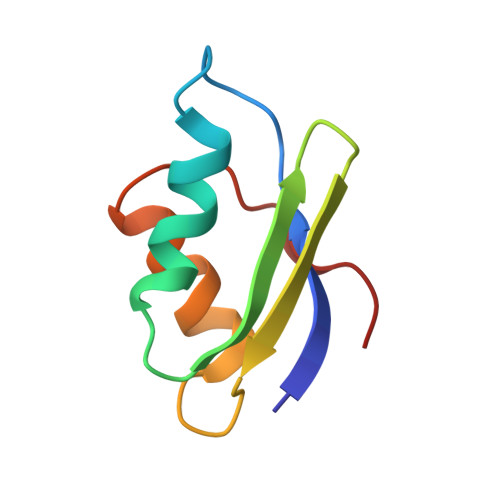 RCSB PDB - 1P8G: The solution structure of apo CopZ from Bacillus subtilis