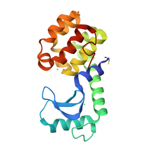 RCSB PDB - 1QTV: T26E APO STRUCTURE OF T4 LYSOZYME