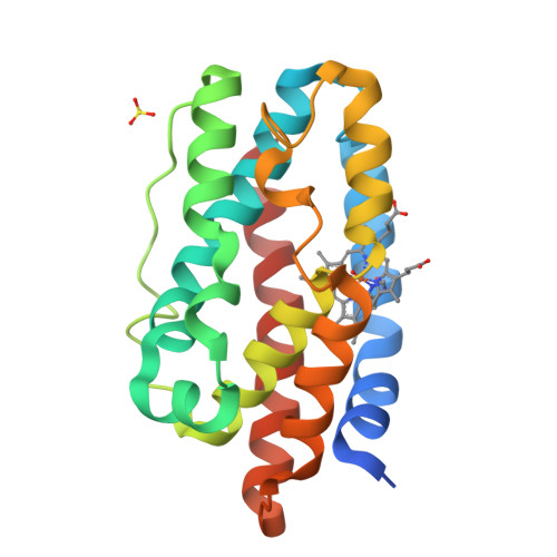 Heme oxygenase structure