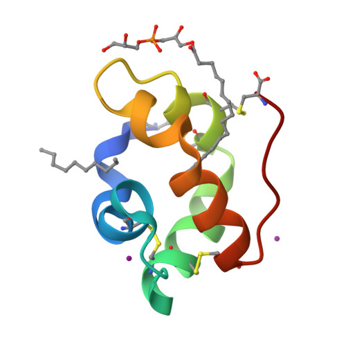 RCSB PDB - 1TUK: Crystal structure of liganded type 2 non specific lipid  transfer protein from wheat