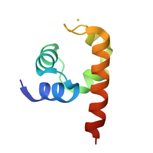 RCSB PDB - 1U9L: Structural basis for a NusA- protein N interaction