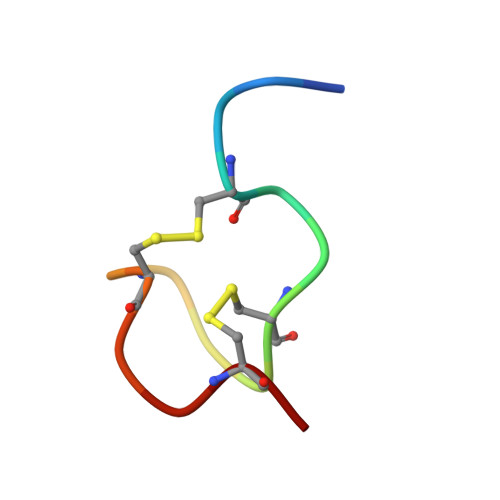 RCSB PDB 1UYB THE SOLUTION STRUCTURE OF THE B FORM OF UROGUANYLIN 16