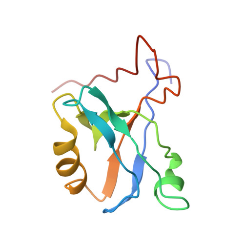 RCSB PDB - 1V5L: Solution structure of PDZ domain of mouse Alpha ...