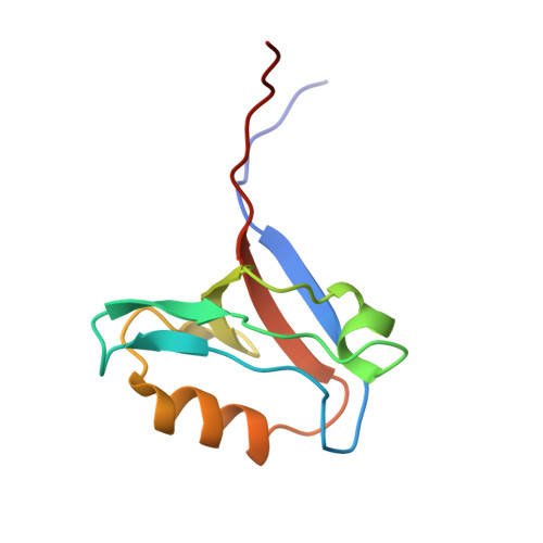 RCSB PDB - 1VB7: Solution structure of the PDZ domain of PDZ and LIM ...