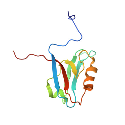 RCSB PDB - 1WI4: Solution structure of the PDZ domain of syntaxin ...