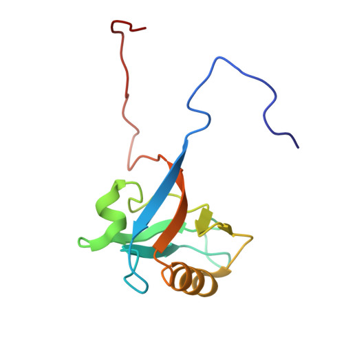 RCSB PDB - 1X6D: Solution structures of the PDZ domain of human ...