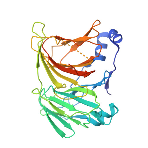 RCSB PDB 1X8M Xray structure of pectin degrading enzyme 5keto 4