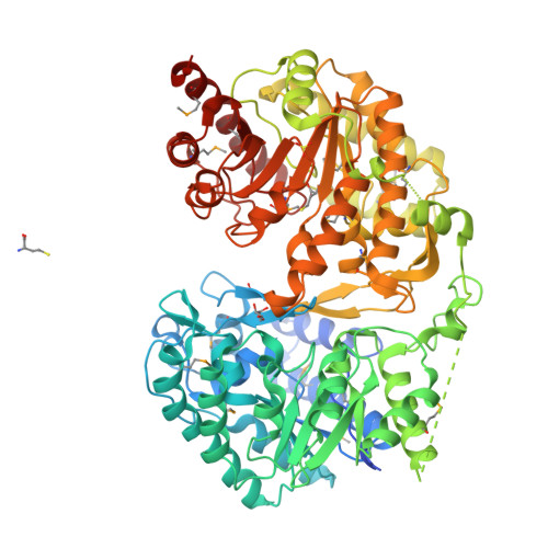 Rcsb Pdb Xdj Crystal Structure Of T Maritima Cobalamin Independent Methionine Synthase