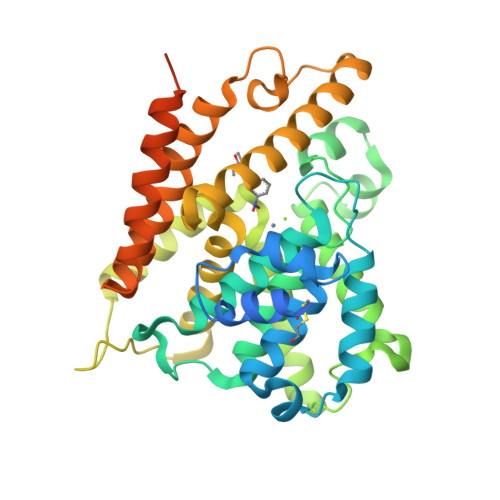 RCSB PDB - 1Y2J: Catalytic Domain Of Human Phosphodiesterase 4B In 