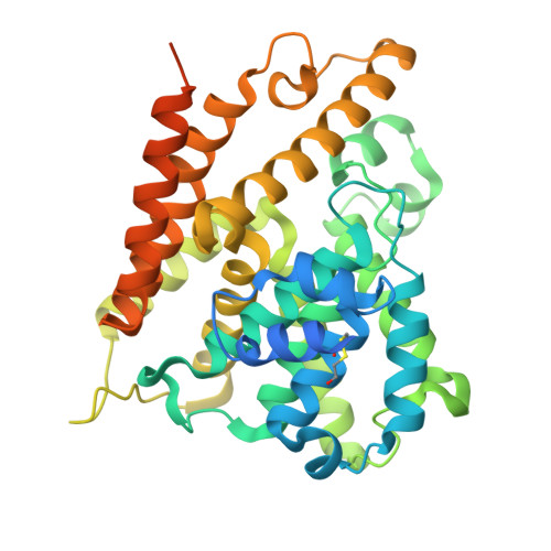 RCSB PDB - 1Y2J: Catalytic Domain Of Human Phosphodiesterase 4B In 