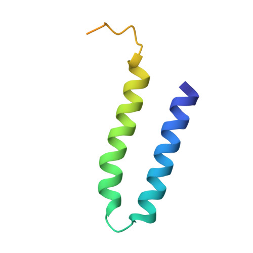 RCSB PDB - 1YSM: NMR Structure of N-terminal domain (Residues 1-77) of ...