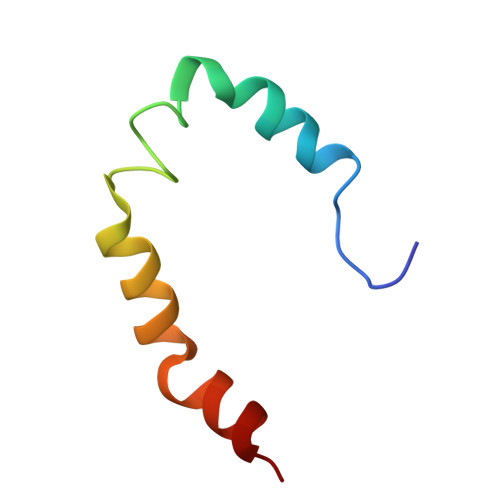 RCSB PDB - 1Z9I: A Structural Model for the Membrane-Bound Form of the ...