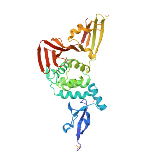 RCSB PDB - 27ZY: Crystal structure of SARS-CoV-2 Papain-Like