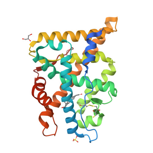 RCSB PDB - 2AM9: Crystal structure of human androgen receptor ligand ...