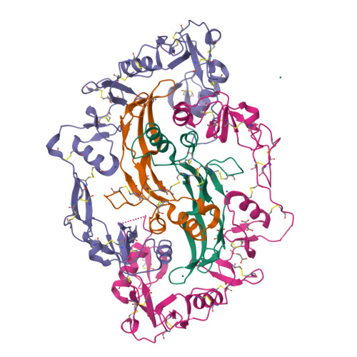 RCSB PDB - 2B0U: The Structure Of The Follistatin:Activin Complex