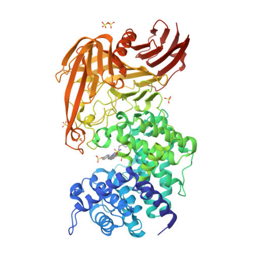 RCSB PDB - 2BRP: Crystal structure of S. pneumoniae hyaluronate lyase ...