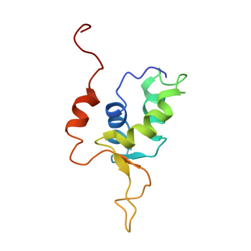 RCSB PDB - 2D2W: Solution structure and Dynamics of the DNA-Binding ...