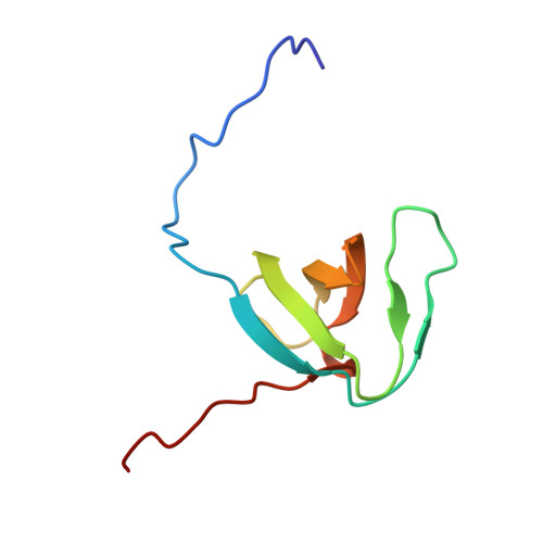 Rcsb Pdb 2d8h Solution Structure Of The Sh3 Domain Of Hypothetical Protein Sh3yl1 4668