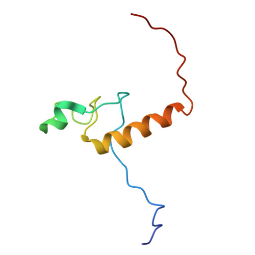 RCSB PDB 2D9M Solution structure of CCCH type zincfinger domain 3 in zinc finger CCCHtype