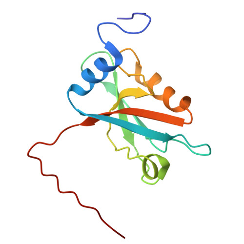 RCSB PDB - 2DB5: Solution structure of the first PDZ domain of InaD ...