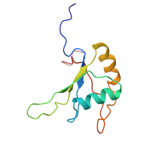 RCSB PDB - 2DIV: Solution structure of the RRM domain of TRNA ...