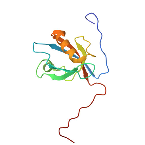 RCSB PDB - 2DLU: Solution structure of the second PDZ domain of human ...