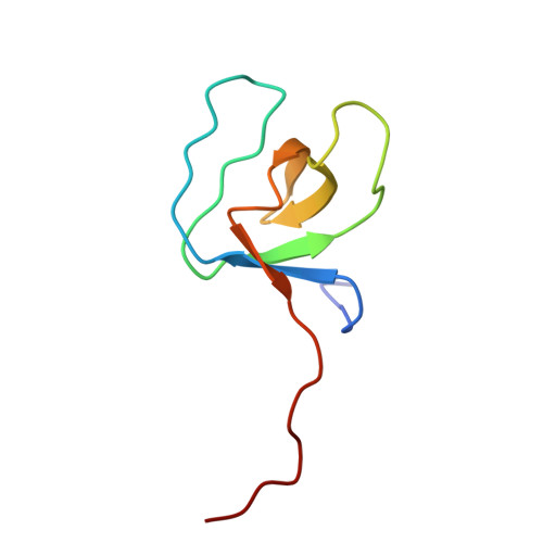 RCSB PDB - 2DM1: Solution structure of the second SH3 domain of human ...