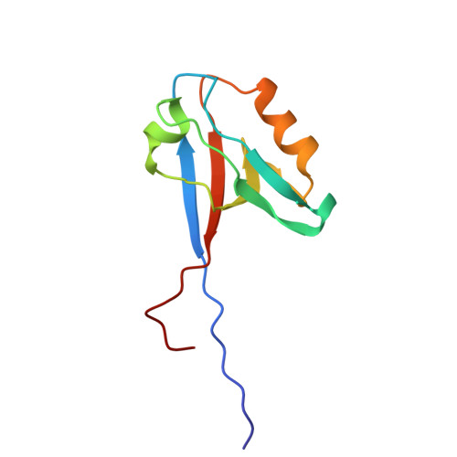 RCSB PDB - 2EDP: Solution structure of the PDZ domain from human Shroom ...