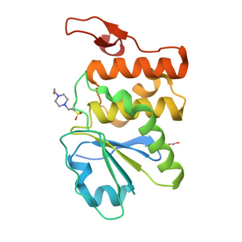 RCSB PDB - 2ESB: Crystal structure of human DUSP18