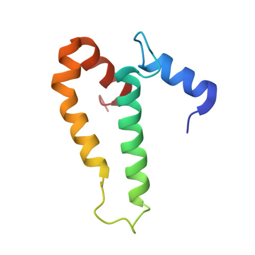 RCSB PDB - 2FKX: Ribosomal protein s15 from thermus thermophilus, nmr ...